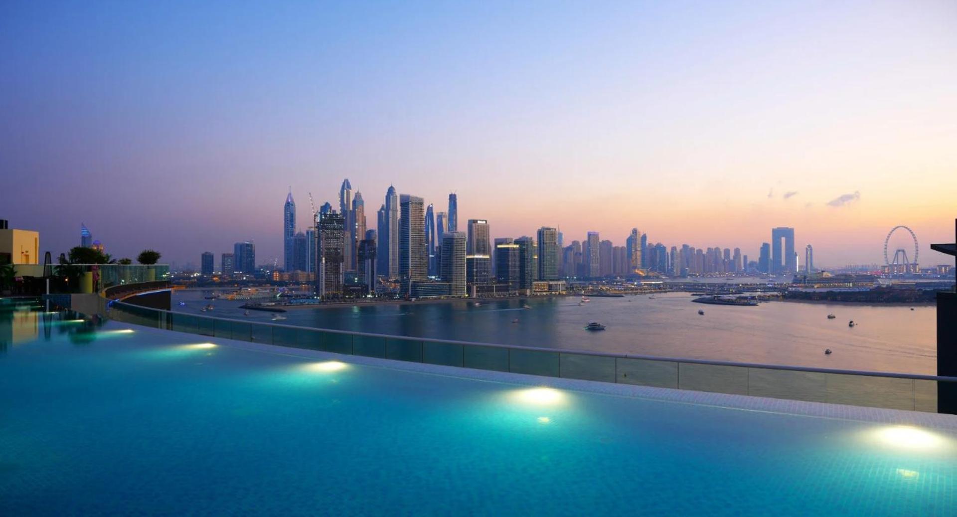Apartment Luxury - Sea View, Access & Infinity Pool - Seven Palm Residences